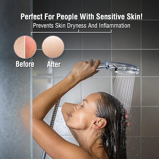 Blu Ionic Shower Filter Deluxe Combo Pack