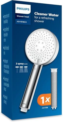 Philips ASH1516 Filtered Shower Head – 3 Spray Modes