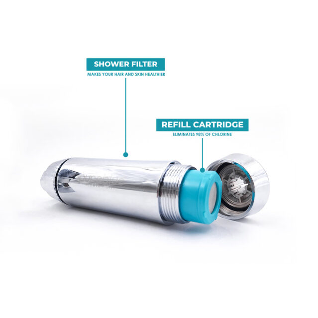 Pure Blu Shower Filter for Chlorine and Hard Water