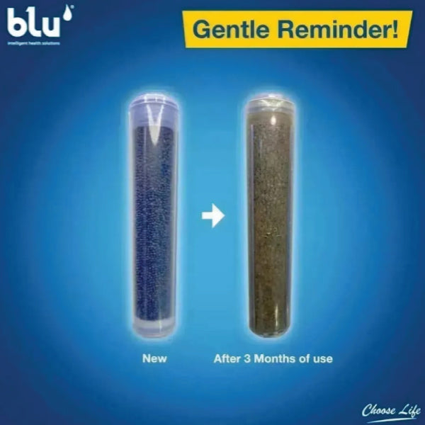 Blu Ionic Shower Head Filter – Chrome
