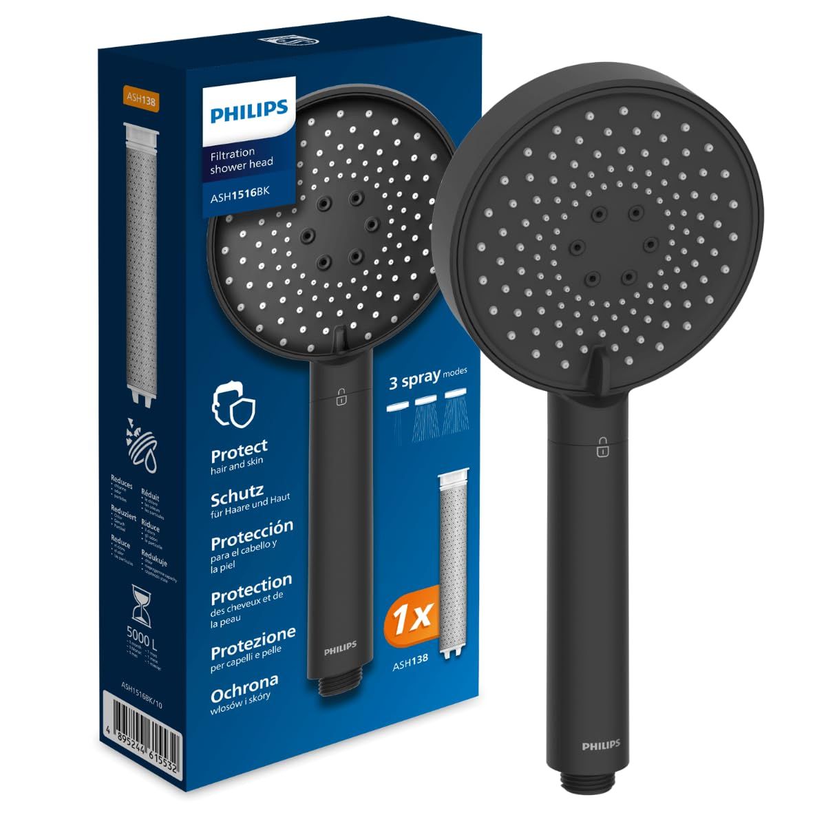Philips ASH1516 Filtered Shower Head
