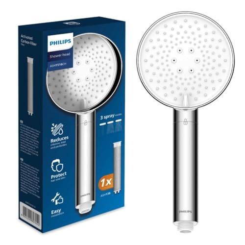 Philips ASH1516 Filtered Shower Head – 3 Spray Modes