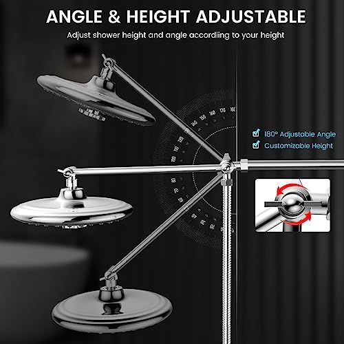 Felso 10" Rain Shower and Handheld Combo – 16 Settings